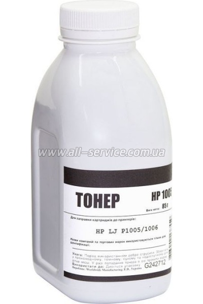 Тонер IPM HP LJ P1005/ 1006/ 1505 бутль 85г (TB85-3) Тонер IPM HP LJ P1005/ 1006/ 1505 бутль 85г (TB85-3)