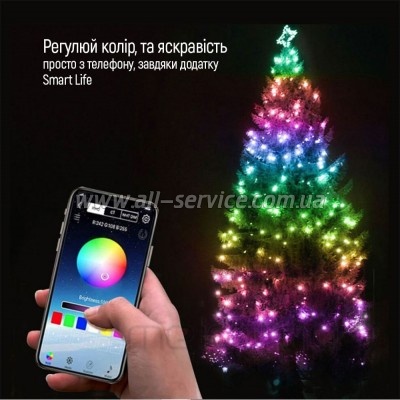 �������� ColorWay Smart LED RGB WiFi + Bluetooth 10M 60LED IP65 (CW-GS-60L10UMC)
