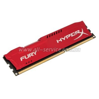  Kingston HyperX 64GB 2666MHz DDR4 CL16 DIMM 16gbx4 FURY Red (HX426C16FRK4/64)