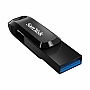  SanDisk 256 GB Ultra Dual Drive Go USB 3.0/Type-C Black (SDDDC3-256G-G46)