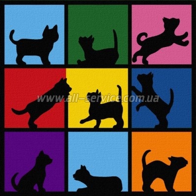    Rosa Cats 15  15    (4823098540595)