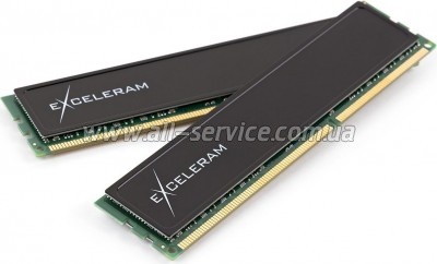 ������ ������ ��� ���������� DDR3 16GB (2x8GB) 1600 MHz Black Sark eXceleram (E30207A)