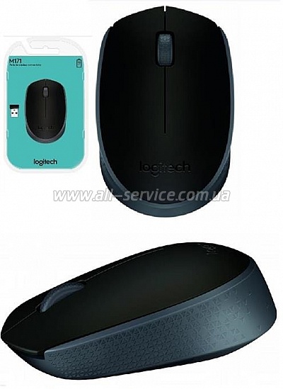  Logitech M171 WL Grey Black (910-004424)