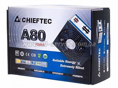   CHIEFTEC 750W ATX 2.3 APFC FAN 12cm CTG-750C