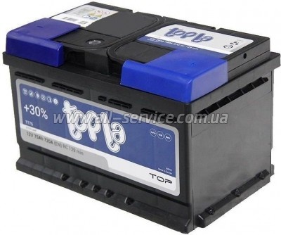   Topla 75 Ah/12V TOP Euro (118 072)