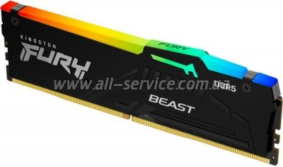     DDR5 16GB 6800 MHz Beast RGB EXPO Kingston Fury (ex.HyperX) (KF568C34BBEA-16)
