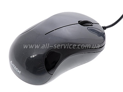 Мышь A4 N-321-1 glossy grey V-TRACK USB Мышь A4 N-321-1 glossy grey V-TRACK USB