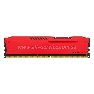  Kingston HyperX 64GB 2400MHz DDR4 CL15 DIMM 16gbx4 HyperX FURY Red (HX424C15FRK4/64)