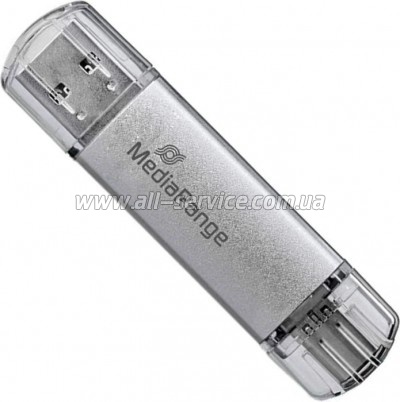  Mediarange 32GB Silver USB 3.0 / Type-C (MR936)
