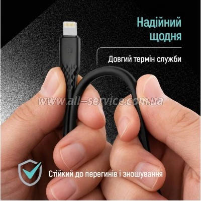 ���� ������ USB-C to USB-C 1.0m 3A 60W warm light gray ColorWay (CW-CBPDCC092-GR)