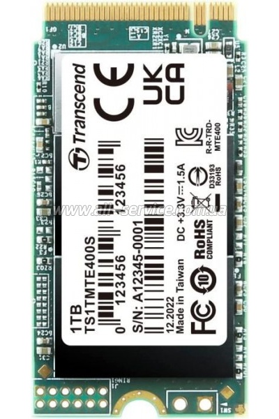  SSD M.2 2242 1TB Transcend (TS1TMTE400S)