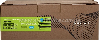 �������� Patron Green Label Canon 067H Cyan (PN-067HCGL)