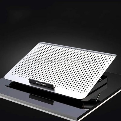    IceCoorel 10-15.6", 1*180mm 580 RPM, 2*USB, 350x225x26mm, Silver (A18)
