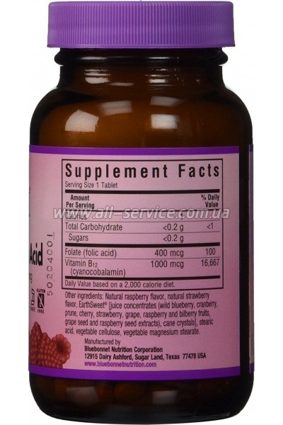 Bluebonnet Nutrition  12   ,  , Earth Sweet Che (BLB-00435)