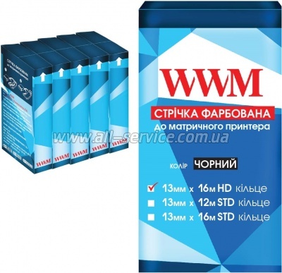 ����� �������� �������� 5�� WWM 13�� � 16� HD ������ Refill Black (R13.16H5)