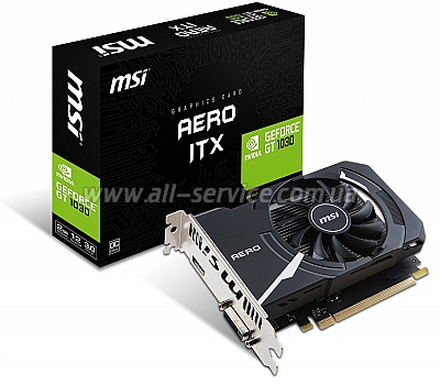  MSI GeForce GT1030 2GB DDR5 ITX OC (GF_GT_1030_AERO_ITX_2G_O)