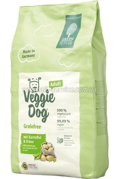     Green Petfood VeggieDog Grainfree 10 (4032254748045)