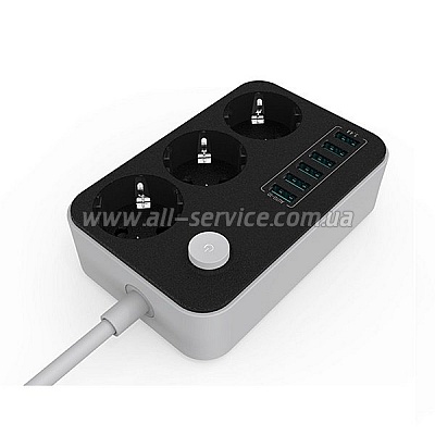   olorWay 3 / 6USB Black 1.8M (CW-CHE36B)