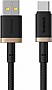 ���� ������ USB AM to USB-C 1.0m 60W black/gold Baseus (P10377802U01-00)