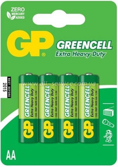 GP AA R6 * 4 (15G-U4 / 4891199000133)