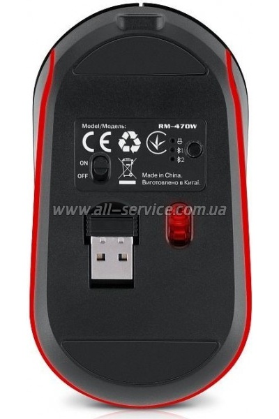  REAL-EL RM-470W Wireless/Bluetooth Dark Gray (EL123200049)
