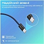 ���� ������ USB-C to USB-C 1.2m Promate (ecoline-cc120.navy)