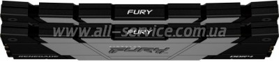     DDR4 16GB (2x8GB) 4266 MHz RenegadeBlack Kingston Fury (ex.HyperX) (KF442C19RB2K2/16)