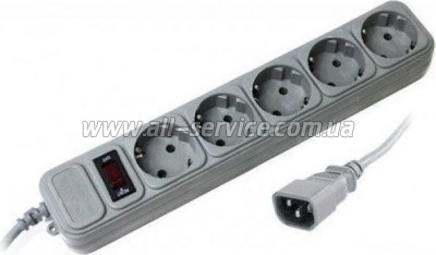 ������� ������ Gembird 1.8 � ��� ��� (UPS), 5 ������� (SPG5-X-6G)