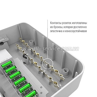   olorWay 3 / 6USB Black 1.8M (CW-CHE36B)