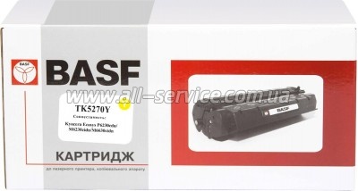 �������� BASF Kyocera P6230/ M6230/ M6630/ TK-5270Y ������ 1T02TVANL0 Yellow (BASF-KT-1T02TVANL0)