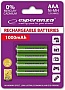 Аккумулятор Esperanza AAA 1000mAh Ni-MH * 4 green (EZA102G) Аккумулятор Esperanza AAA 1000mAh Ni-MH * 4 green (EZA102G)