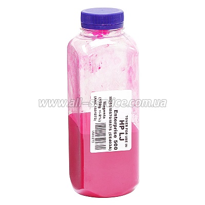 Тонер АНК HP LJ Enterprise 500 Color M551/ M570/ 575, бутль 150г Magenta (1501273) Тонер АНК HP LJ Enterprise 500 Color M551/ M570/ 575, бутль 150г Magenta (1501273)