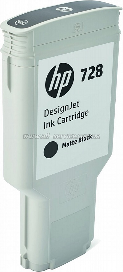  HP 728 DJ T730/T830 300 ml Matte Black (F9J68A)