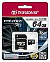   64GB TRANSCEND microSDXC Class 10 UHS-I PremiumX300 + SD  (TS64GUSDU1)