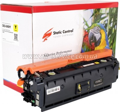 �������� SCC Parrot HP CLJ M552/ M553/ M577 ������ HP CF362X/ Canon 040H yellow (002-04-LRG040HY)