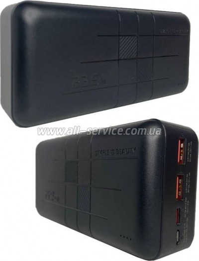 ������� ������������� XO 30000mAh PD/ 20W Black (XO-PR189B / 29189)