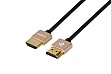  2 HDMI 2.0 Gen2 Ultra Slim cable, gold, 1 (2E-W9668G-1M)