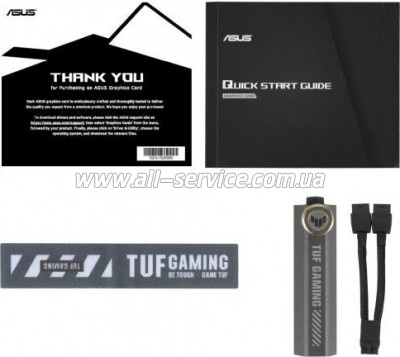  ASUS GeForce RTX5060Ti 8Gb TUF OC GAMING (TUF-RTX5060TI-O8G-GAMING)