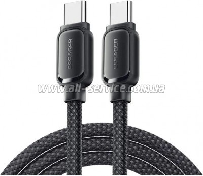���� ������ USB-C to USB-C 1.0m 100W black Essager (EXCTT1-TD01-P)