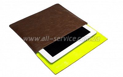   iPad Golla G1483 Laptop Sleeve JUDE IPAD (Brown) (G1483)
