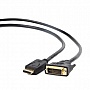  Cablexpert  DisplayPort-DVI, 3   (CC-DPM-DVIM-3M)