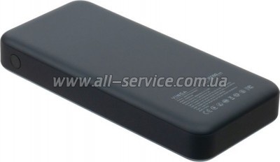   Vinga 30000 mAh 100W Display VA Grey (VPBB30100)