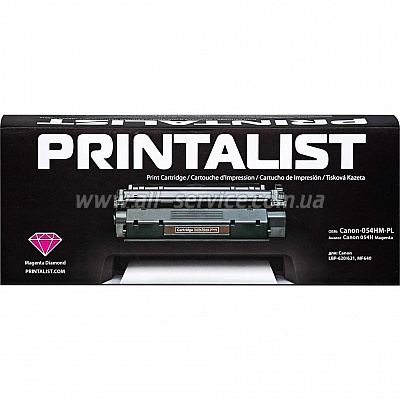  PRINTALIST Canon LBP-620/ 621/ MF640  Canon 054H Black (Canon-054HB-PL)