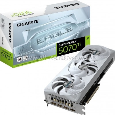  GIGABYTE GeForce RTX5070 Ti 16GB EAGLE OC ICE SFF (GV-N507TEAGLEOC ICE-16GD)