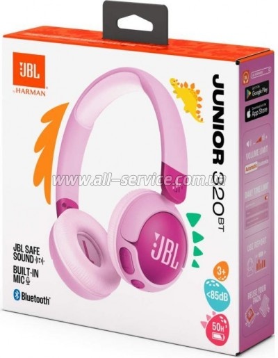  JBL JR 320BT Purple (JBLJR320BTPUR)