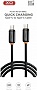���� ������ USB-C to USB-C 1.0m 27W black XO (XO-CB-300CC-BK)