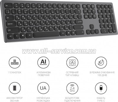  OfficePro SK1550 Wireless Black (SK1550B)