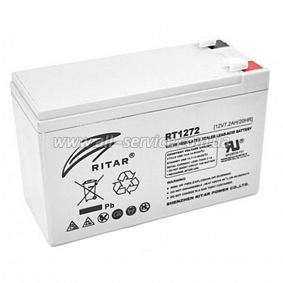   Ritar AGM RT1272. 12V-7.2Ah (RT1272)