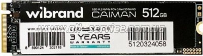  SSD M.2 2280 512GB Caiman Wibrand (WIM.2SSD/CA512GB)