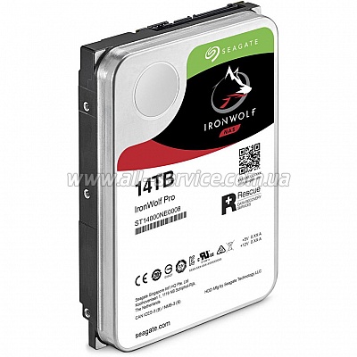 Seagate IronWolf Pro HDD 8TB 7200rpm 256MB 3.5" SATAIII (ST8000NE001)